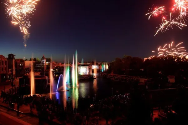 Spectacle "Cinematic Spectacular" à Universal Studios, Orlando en 2024