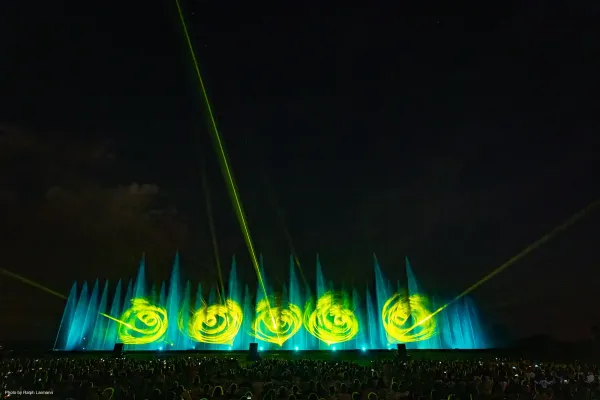furdenheim festival vent d'est giant water show and laser