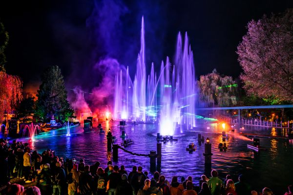 Spectacle d'eau sur mesure europa park josefinas zauberreise main