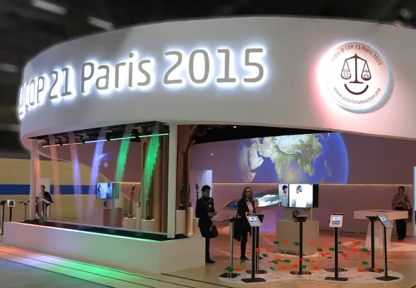 Rideau d'eau Aqua Graphic cop21 Paris 5