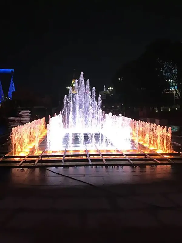 water labyrinth dancing fountain ningbo church test