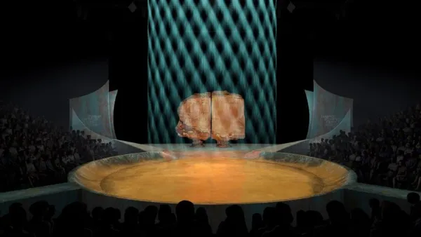 dessin cirque du soleil The Weilth of a Nation 1