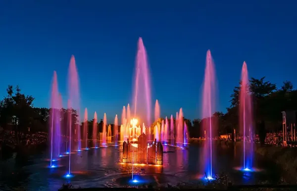 Dancing fountains show puy du fou noces de feu 5