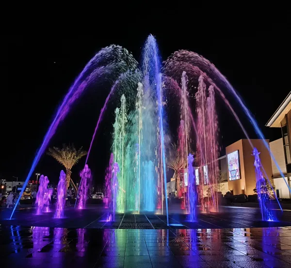 fontaine dansante tornado nanning Chine 2