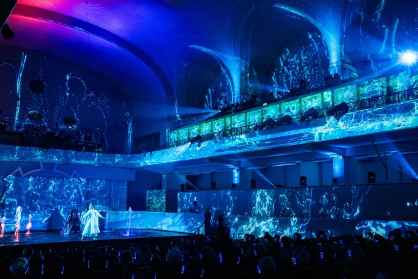 Indoor water show, Le Souffle de l'Ill, Mulhouse | Aquatique Show