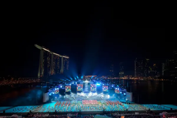 dancing fountains multimedia show national day singapore