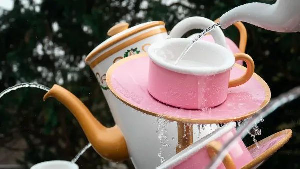 Effets d'eau théière  josefina europa park 4