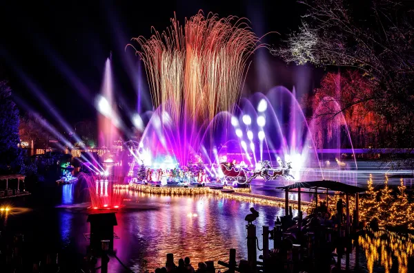 Giant water show Europa Park 2